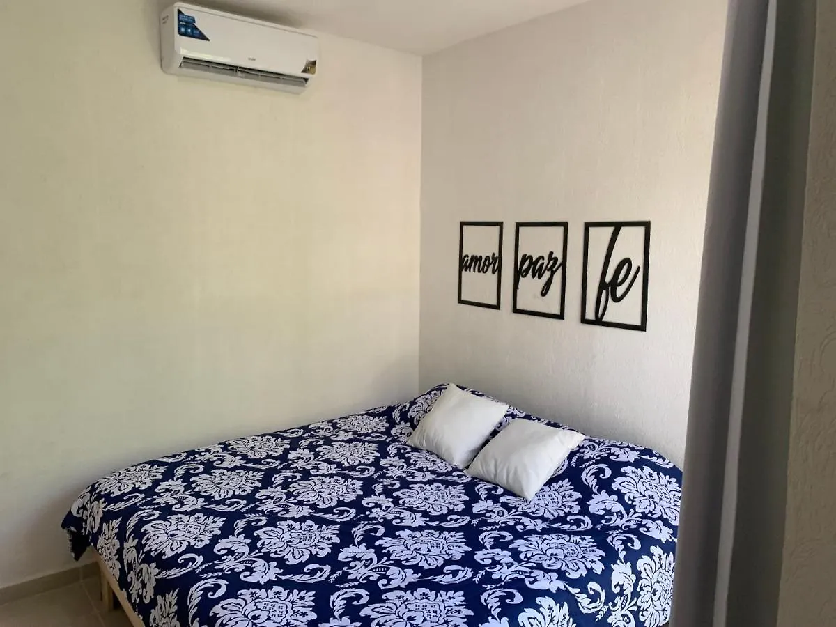 Apartmán Departamento 2 Habitaciones Vista A La Alberca Sky By Eita Cancún