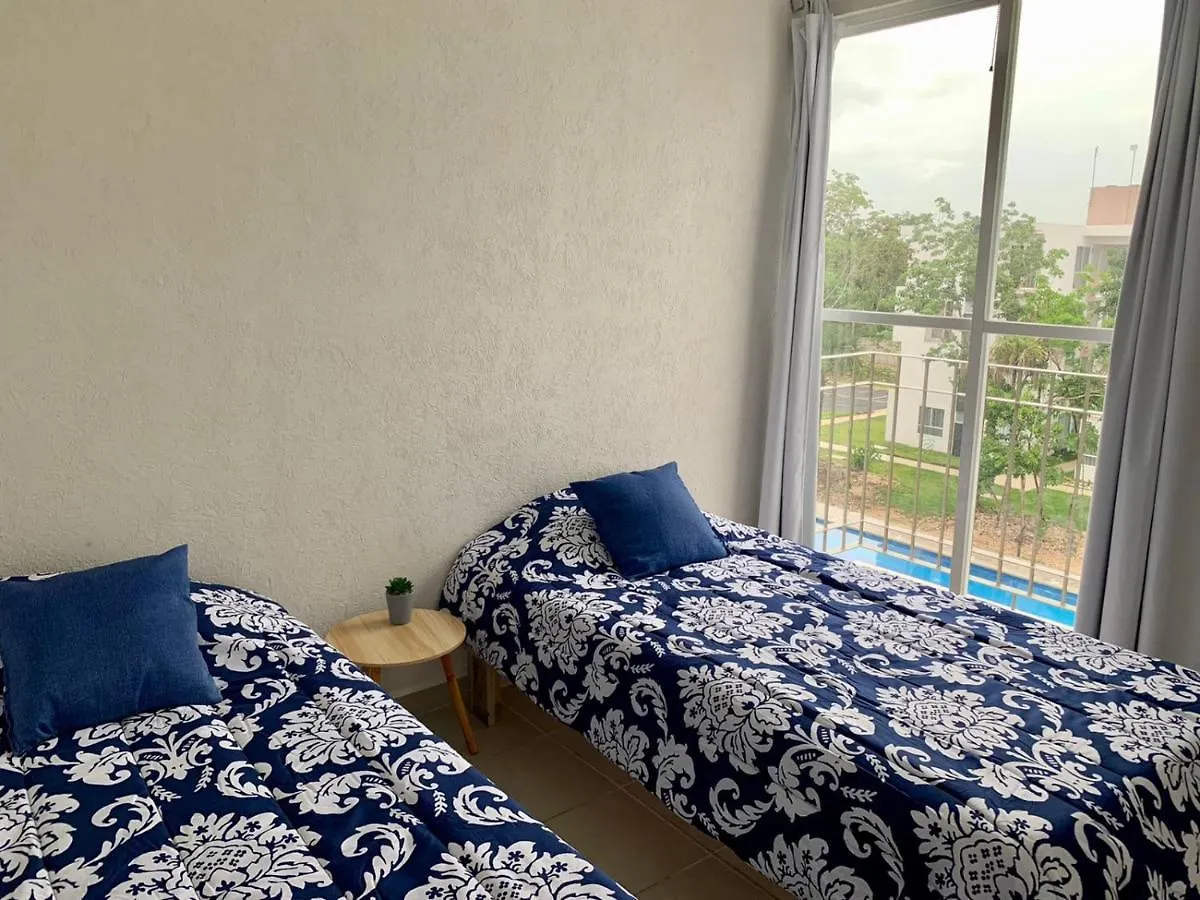 Apartment Departamento 2 Habitaciones Vista A La Alberca Sky By Eita Cancun