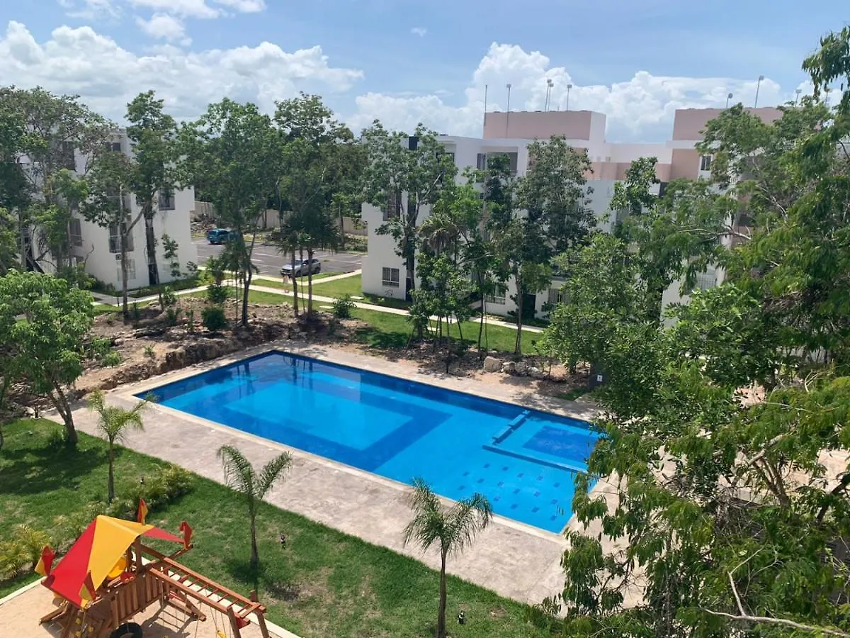 Departamento 2 Habitaciones Vista A La Alberca Sky By Eita Cancún Mexico